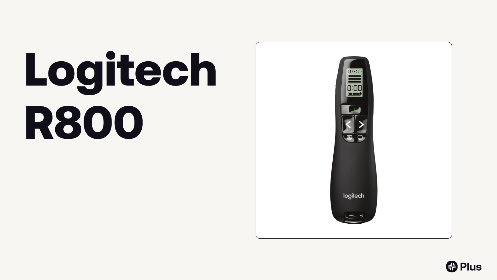 image of the Logitech R800 presentation clicker